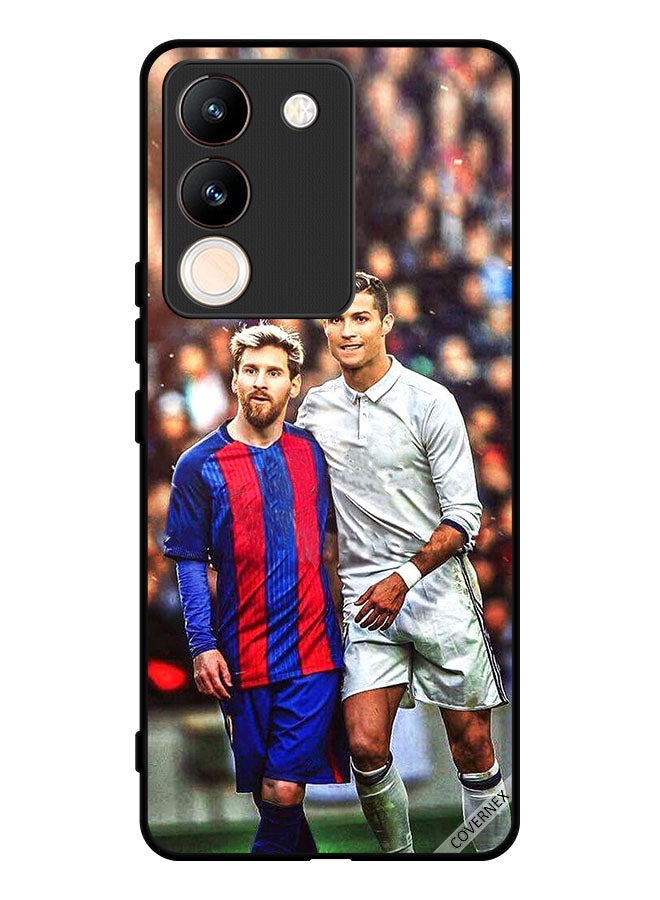 Covernex Protective Case Cover For vivo Y200 Messi & Ronaldo - Image 1