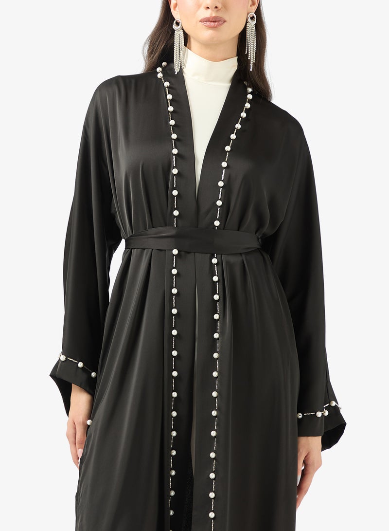 Khizana Basic Open Abaya - Image 3