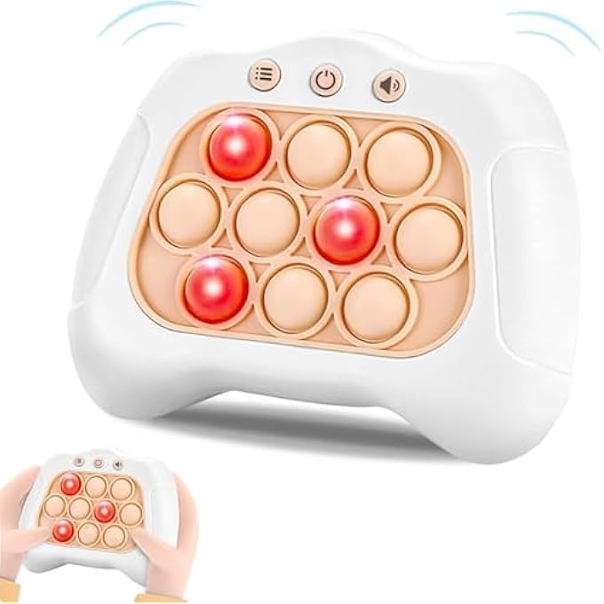 FIDGETS TOYS, FUN STRESS & ANXIETY RELIEF GAMES, HANDHELD GAME LIGHT BUBBLE PUZZLE TOYS FOR KIDS TEENS ADULTS DECOMPRESSION - Image 2