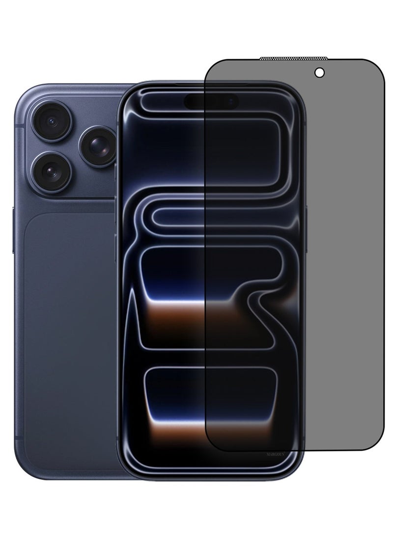 ESD Privacy Tempered Glass for iPhone 17 Pro Max - Magic Glass Box Easy Installation - Anti-Spy Full Cover - Image 4