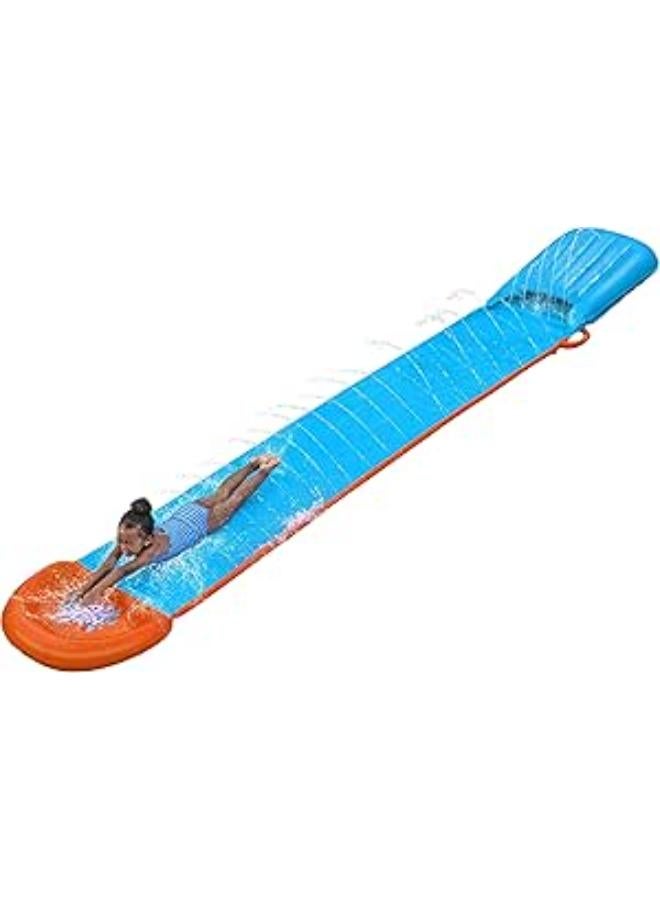 بست واي زلاقة تسونامي سبلاش من بيست واي H2OGO!، بطول 16 قدمًا، مزودة برشاشات مدمجة