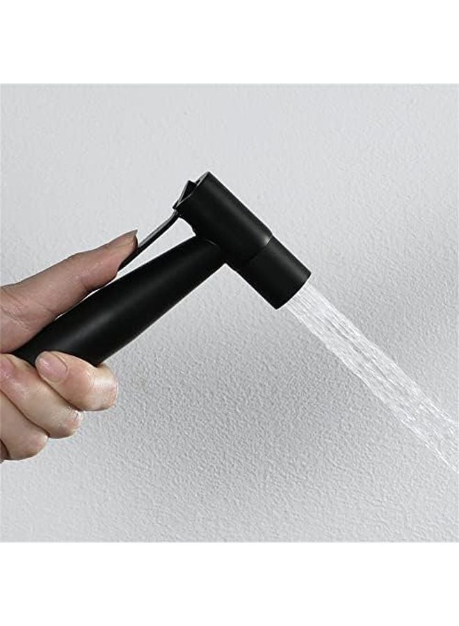 مجموعة رشاش البيديه المحمول باليد مثبت على الحائط من الفولاذ المقاوم للصدأ، رشاش الحمام لرش القماش وحفاضات الأطفال، مجموعة مسدس الرش - Image 5