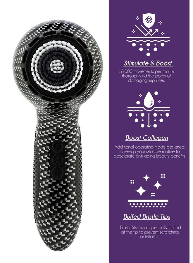 MICHAEL TODD BEAUTY Michael Todd Beauty - Soniclear Elite - Facial Cleansing Brush System - 6-Speed Powered Exfoliating Face & Body Brush 