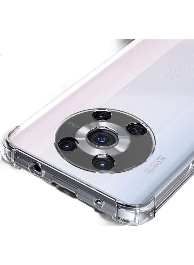 kelleia Kalaio Honor X30 Phone Case, Honor X30 Protective Cover, Full Protection Shockproof Tpu Airbag Soft Case/Protective Case, Transparent, 6.81 Inches - Image 2