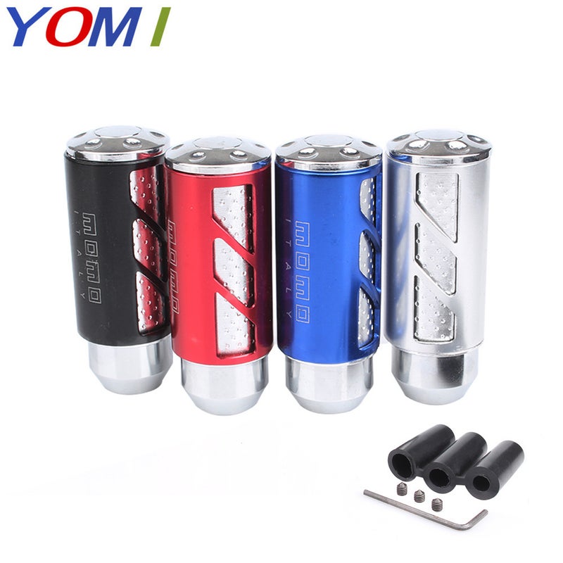 Generic Cross-border special car modification aluminum alloy personality universal gear shift head modification gear shift handball Red 