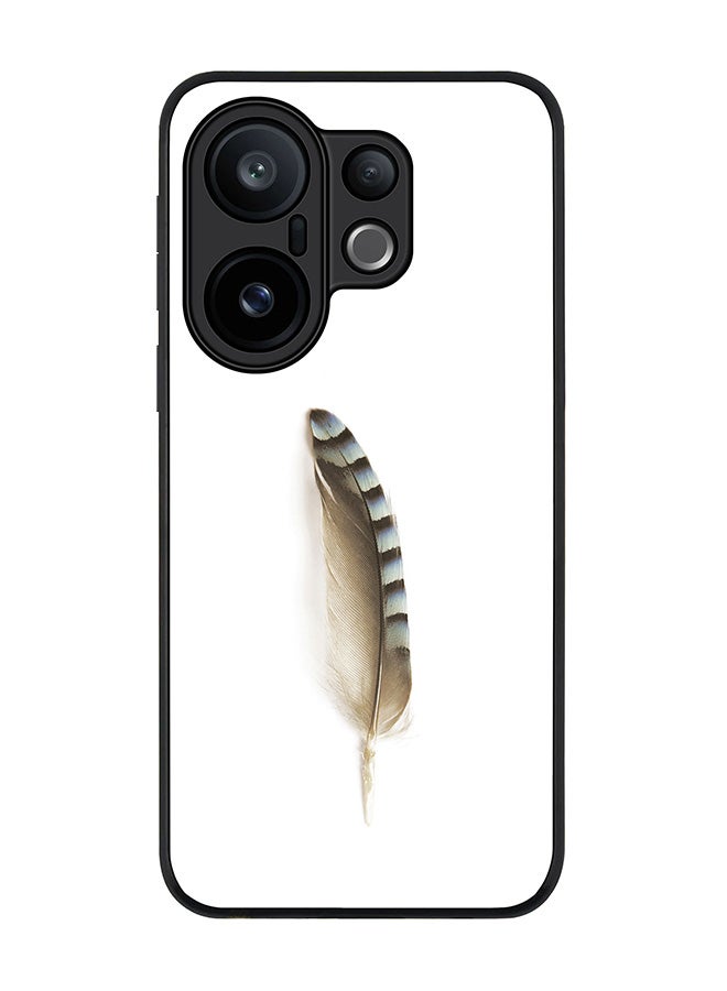 Stylizedd For vivo X200 FE / S30 Pro mini Case,Slim fit Camera Protection, Shockproof Thin Phone cover  - Lonely Feather