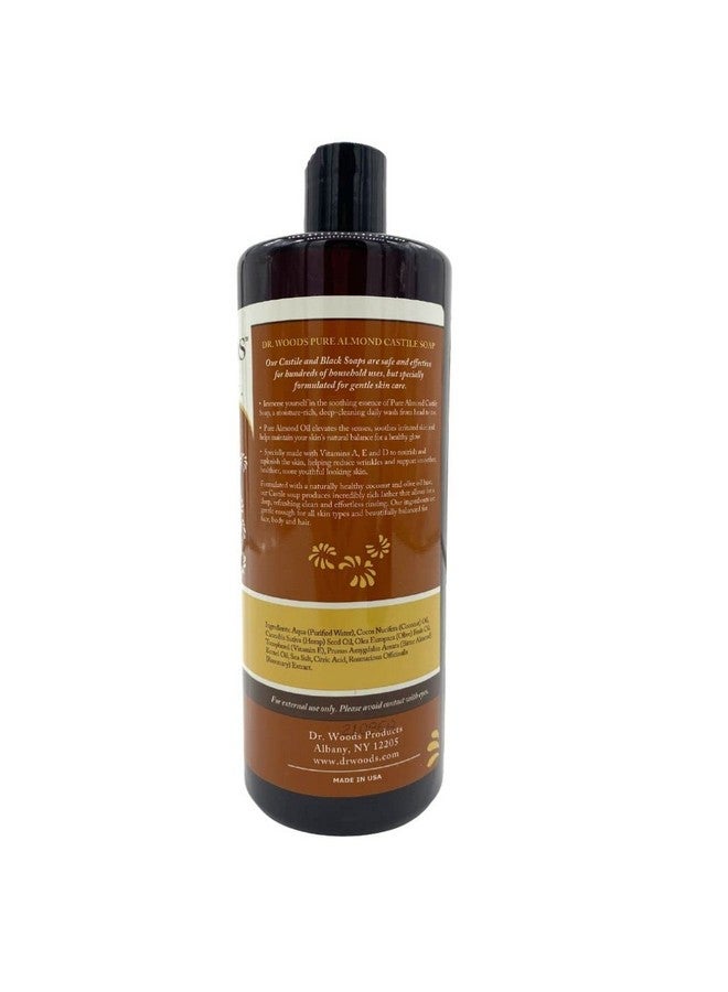 Dr. Woods Pure Almond Castile Soap 32 Oz (Pack Of 3)  - Image 2