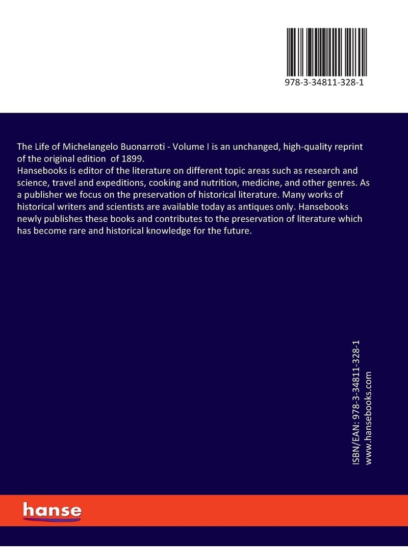 The Life of Michelangelo Buonarroti: Volume I  - Image 2