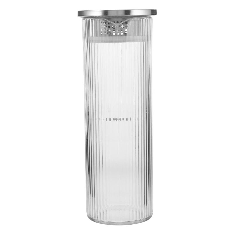 1000ml Water Pitcher with Handle Lid Spout for Homemade Juice Iced Tea Lemonade - Image 2
