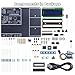 MiOYOOW Mini Parking Lot Simulation Soldering Practice Kit MIOYOOW DIY Garage Model Solder Kit with LCD Display and 4 Mini Cars STEM Electronic Soldering Projects for Home and School Learning - Image 4