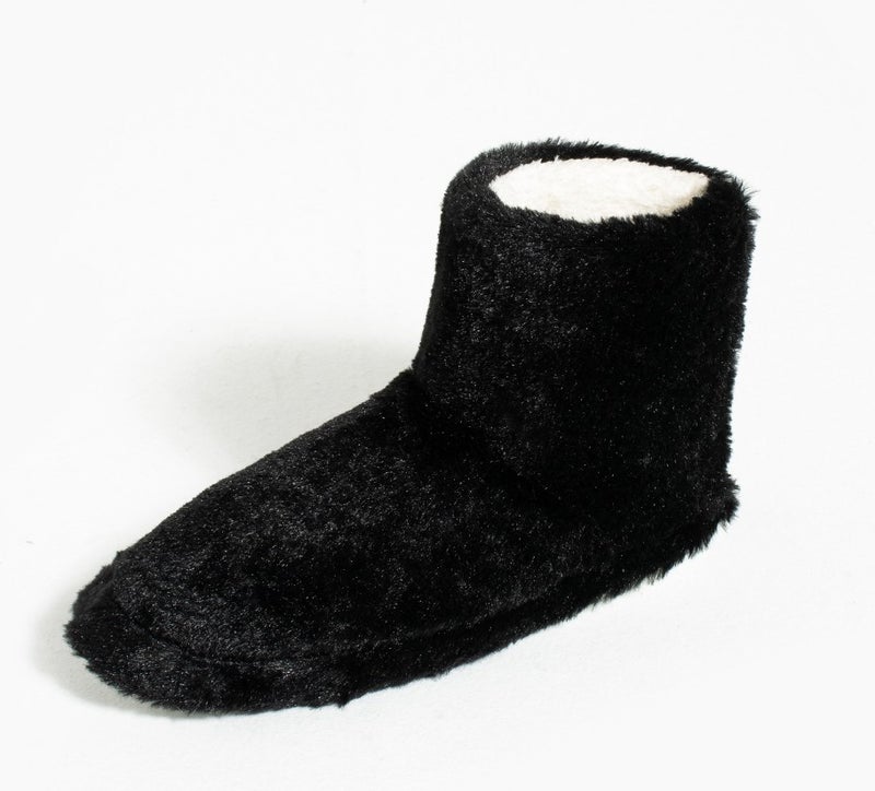 Pink Boots Comfortable Sole Plush Fabric Ankle Women's Home Boots Panduf CK-455-23