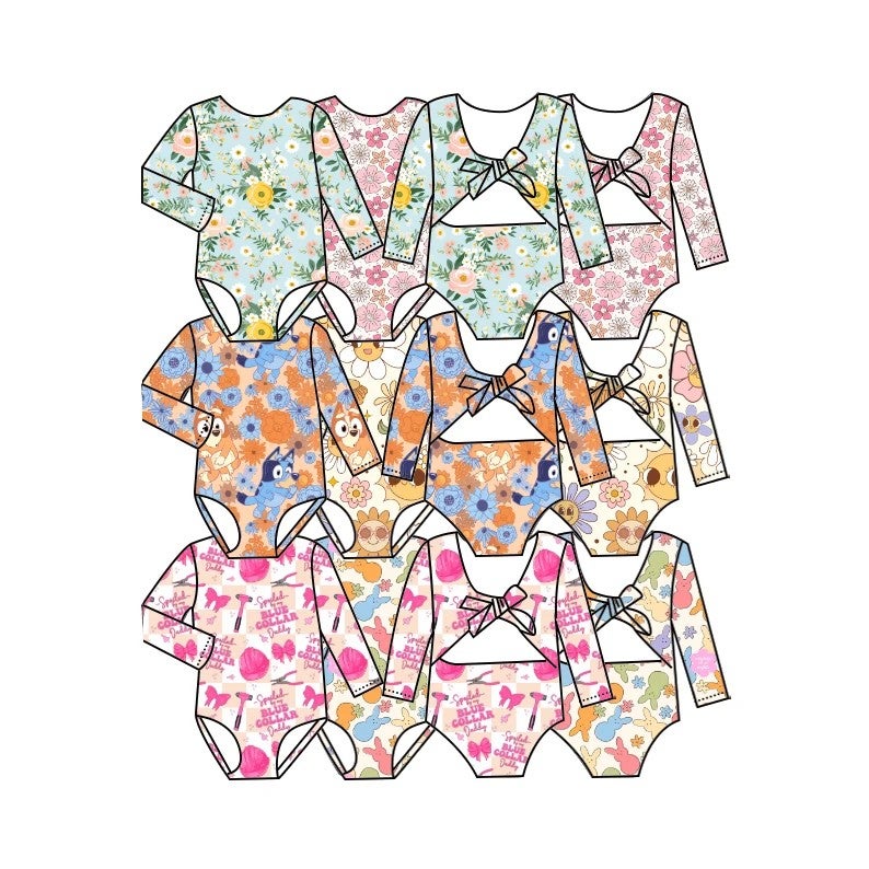 Bluejw Western Summer Style Swimsuit Sleeveless Sleeved Round Neck Cartoon Printed Shorts Beach Swimwear for Toddler - Image 2