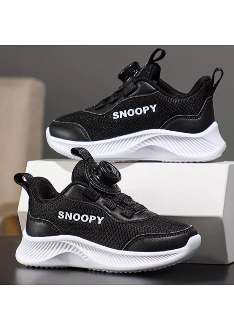 Snoopy Children's Mesh Breathable Student Running Shoes - Image 2