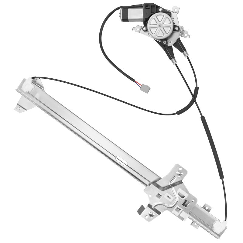 Obaee 741586 Front Left Driver Side Power Window Regulator with Motor Compatible with Ford E150 20032014 E250 Econoline 19922002 E350 E450 E550 Super Duty 19922014 Replace OE 1C2Z1523201AA