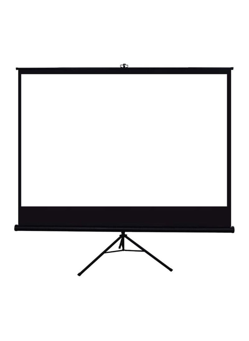 I-View Projector screen with stand ,100inch 4:3 ,tripod screen 4K HD Movie Screen with Carry Bag Wrinkle-Free Design
