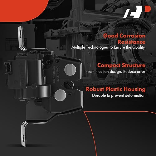 A-Premium Rear Trunk Latch Tailgate Lock Actuator Compatible with Mini Cooper 2014-2021, Cooper Clubman 2016-2022, 4 Pins Rear Hatch Lock 51247337576 - Image 5