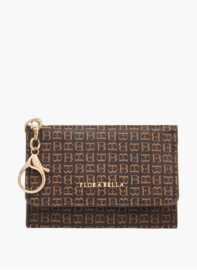 Flora Bella By Shoexpress Women Solid Wallet with Flap Closure and Lobster Hook  - Image 1