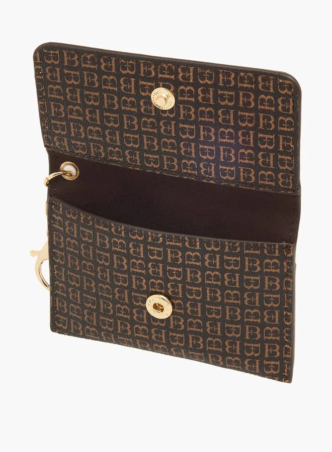 Flora Bella By Shoexpress Women Solid Wallet with Flap Closure and Lobster Hook
