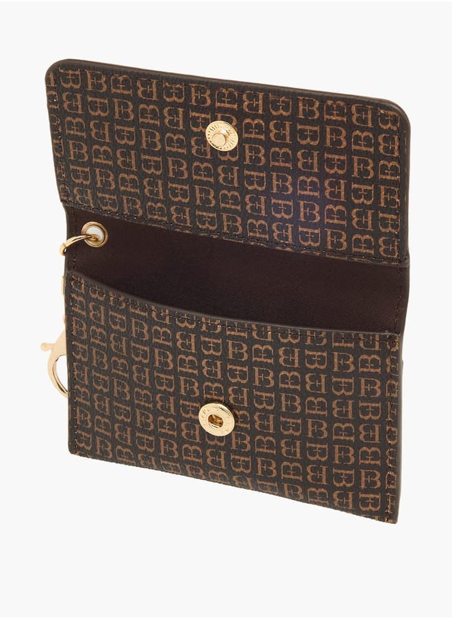 Flora Bella By Shoexpress Women Solid Wallet with Flap Closure and Lobster Hook  - Image 5