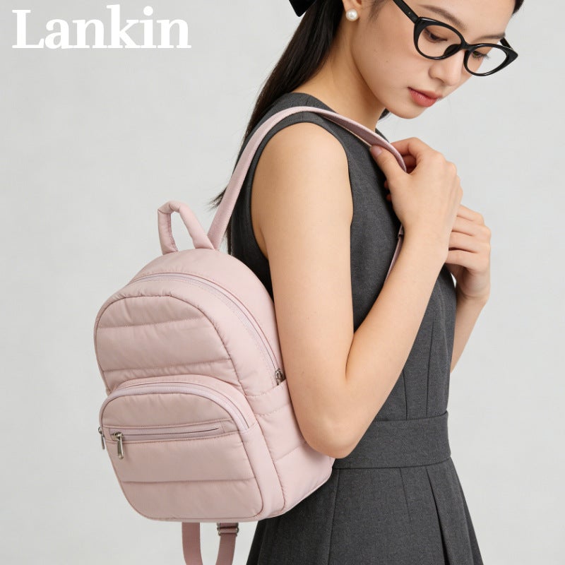 Lightweight Waterproof Nylon Quilted Down Mini Women's Tote Bag - Image 1