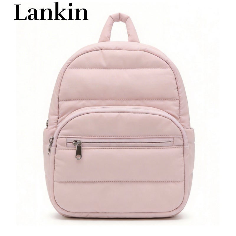 Lightweight Waterproof Nylon Quilted Down Mini Women's Tote Bag - Image 4