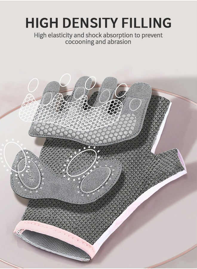 GROIC Weavke Gloves are All Protected, Gym Exercise Gloves, Refers to Joint Weight Weightless Gloves, Riding Gloves Silicone Shockproof Sports Gloves, Sports Protective Supplies  - Image 3