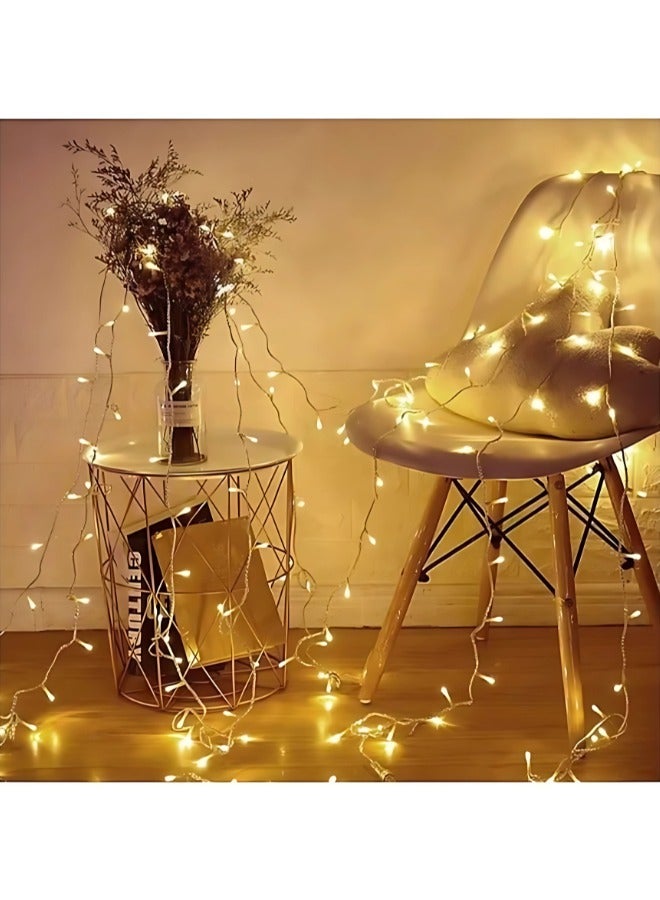 10m LED String Lights (60 LEDs) - Decorative Lighting for Ramadan, Eid, Christmas & Special Events