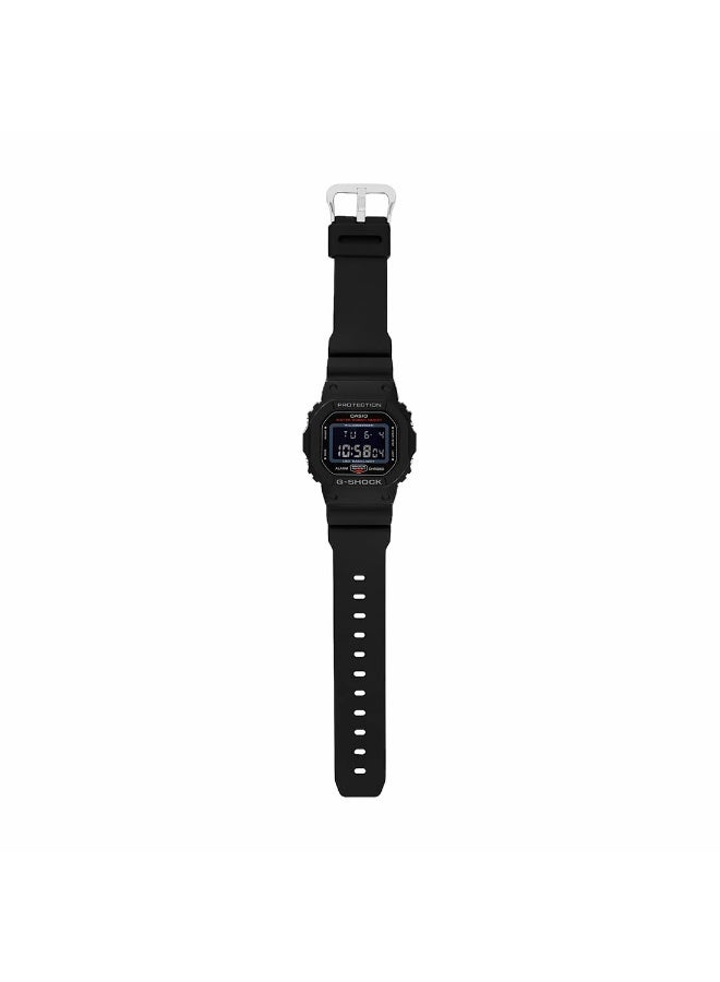 G-SHOCK Casio G-Shock DW-5600UHR-1DR Digital Black Dial Men 's Watch - Image 5