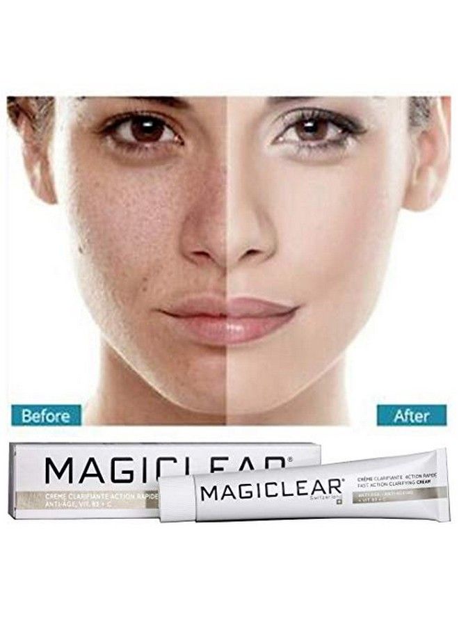 MAGICLEAR كريم فاخر لعلاج البقع الداكنة، كريم لإزالة البقع الداكنة. علاج عضوي للبقع. أفضل ماركة سويسرية 50 مل. - Image 3