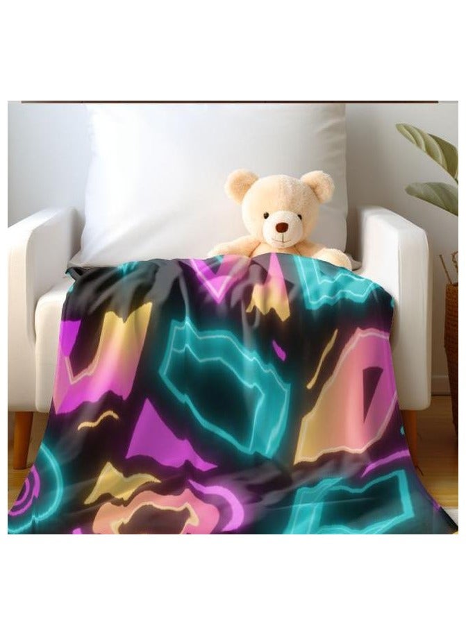 عام بطانية رقيقة من الفانيلا (دافئة ومريحة، ومناسبة للنوم واستخدام الألعاب وإزالة الغبار ومقاومة للرمل) 150 سم * 200 سم - 274 - Image 1