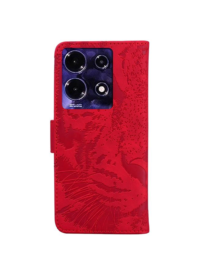Zaboon Case For Infinix Note 30i Tiger Embossing Pattern Flip Leather Phone Case - Image 3