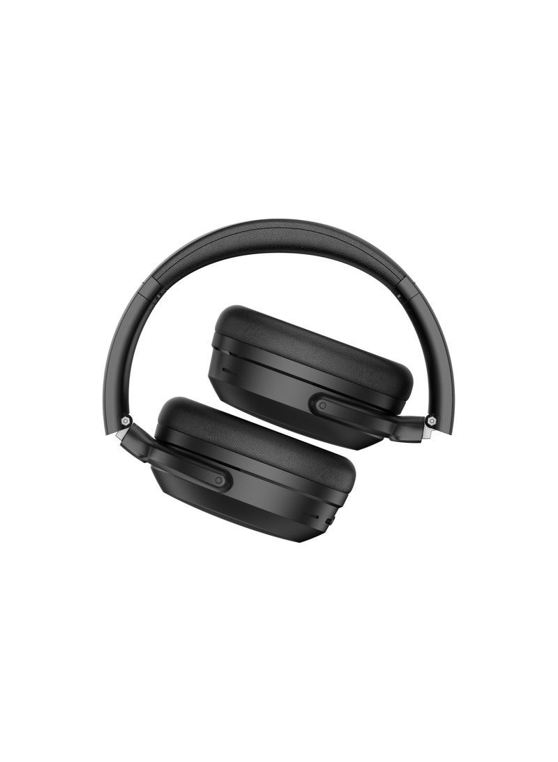 EDIFIER Wireless Over-Ear Bluetooth Headphones – Active Noise Cancellation, Hi-Res Audio, Bluetooth 5.4, Foldable Lightweight Design, Built-in Mic, 56H Battery Life Black - Image 3