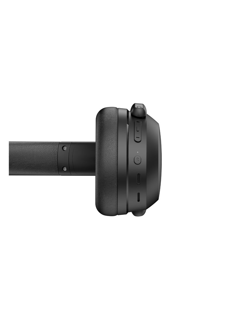 EDIFIER Wireless Over-Ear Bluetooth Headphones – Active Noise Cancellation, Hi-Res Audio, Bluetooth 5.4, Foldable Lightweight Design, Built-in Mic, 56H Battery Life Black - Image 2