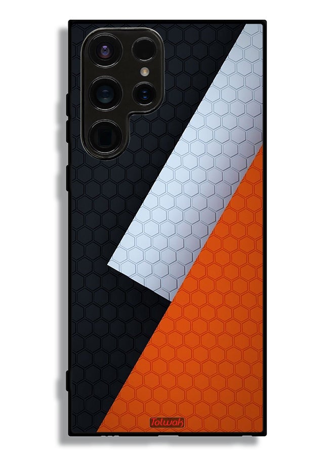 Tolwak Samsung Galaxy S23 Ultra 5G Protective Case Cover Pattern - Image 3