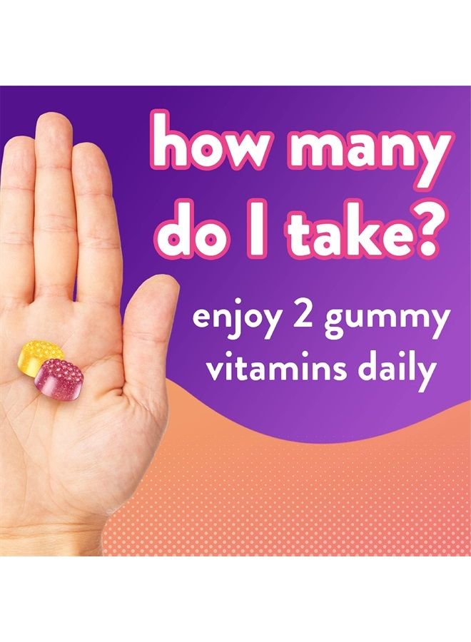 Vitafusion Omega-3 Gummy Vitamins, Berry Lemonade Flavored, Heart Health Vitamins(1) With Omega 3 EPA/DHA and Vitamins A, C, D and E, America's Number 1 Gummy Vitamin Brand, 60 Day Supply, 120 Count - Image 4