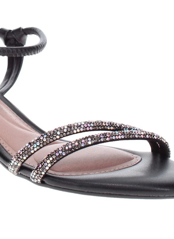 Beira Rio Mid Heels Sandals for Women – Sling Back Heel Sandals for Girls with Ankle Strap