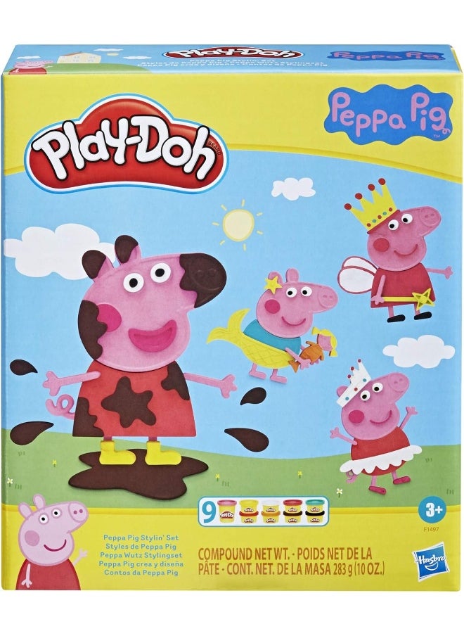 Play-Doh مجموعة تصفيف، مجموعة لعب مع 9 علب و 11 أداة، ألعاب للفتيات والفتيان من عمر 3 سنوات وما فوق  - Image 3