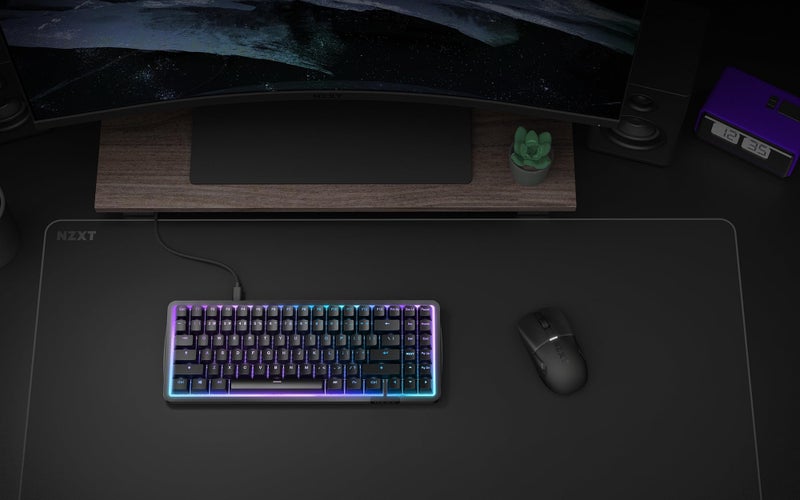 NZXT Zone Elite - Premium XXL Gaming Mouse Pad - Ultra-Smooth Nano-Knit Cloth Surface - Optimized for Speed and Control - Spill-Resistant, Soft Foam Base, Reinforced Low-Profile Stitching - Black - Image 2