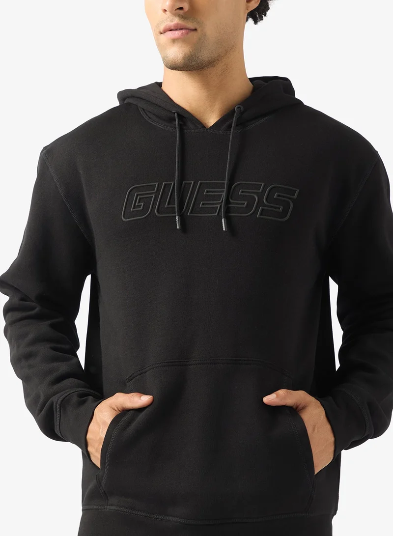 GUESS  Aldwin Long Sleeve Hoodie for Men | Best Price UAE