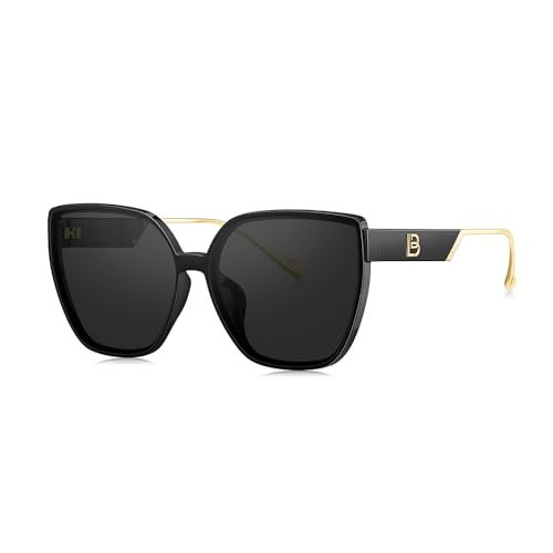 BOLON Women Trendy Cat Eye Polarized Sunglasses BL5067 Capri 59mm Exclusive Eyewear Brand of EssilorLuxottica - Image 1