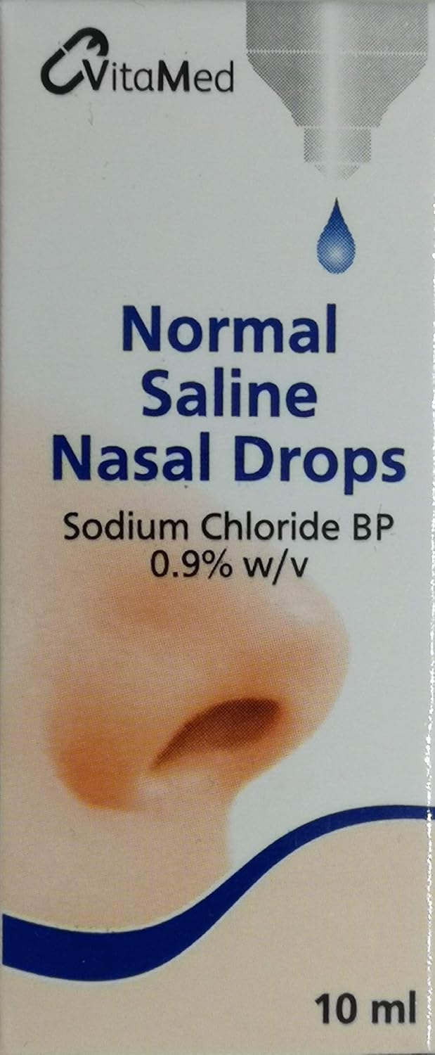 Vitamed قطرات أنف سالين معقمة فيتاميد 10 مل - Image 1