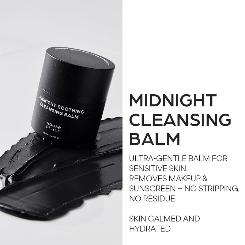 House of Hur Midnight Soothing Cleansing Balm | Hydrating & Calming Korean Skincare | 1.69fl.oz - Image 4