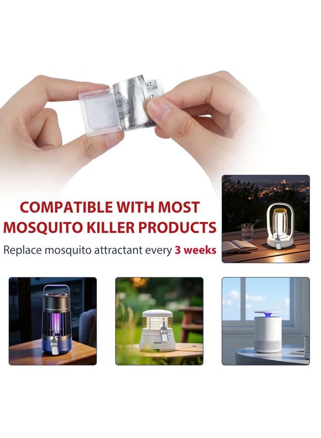 Glovv 4 Lures Octenol Mosquito Cartridge, Mosquito Attractant Bait Refill, Mosquito Bait Octenol Lure for Bug Zapper & Fly Traps, Compatible with All Flying Mosquito Insect Trap - Image 5