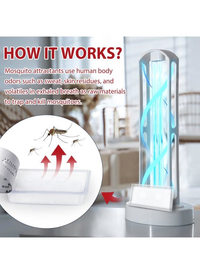Glovv 4 Lures Octenol Mosquito Cartridge, Mosquito Attractant Bait Refill, Mosquito Bait Octenol Lure for Bug Zapper & Fly Traps, Compatible with All Flying Mosquito Insect Trap - Image 3