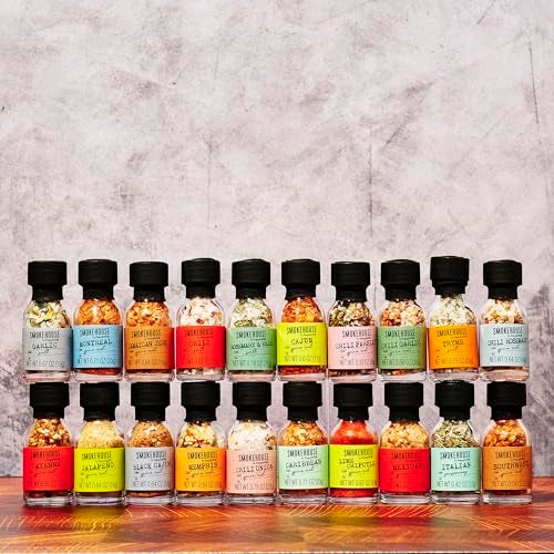 Thoughtfully Grilling Spice Set Gift 20 Mini BBQ Rubs  Seasonings Variety Pack Grill Seasoning Sampler for BBQ Smoker Steak Chicken Burgers Smokehouse by Thoughtfully  Gift Set for Men Dad Fathers Day - Image 5