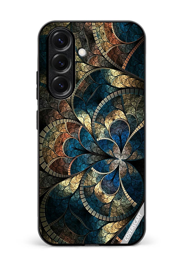 Protective Case Cover For Samsung Galaxy A56 Mandala Abstract Design Multicolour