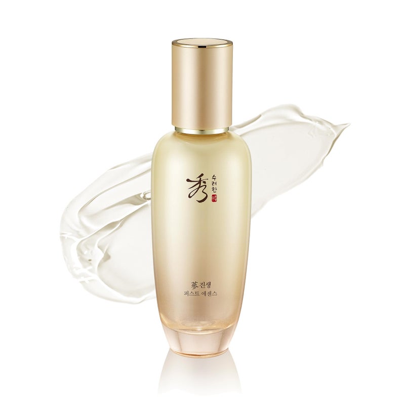 Sooryehan Christmas Gifts Ginseng First Essence 120 ml204 fl oz Total AgeDefying Solution Wrinkle Improvement Nourishing Toner for Radiant and Youthful Skin  Ginsenoside  Korean Skincare