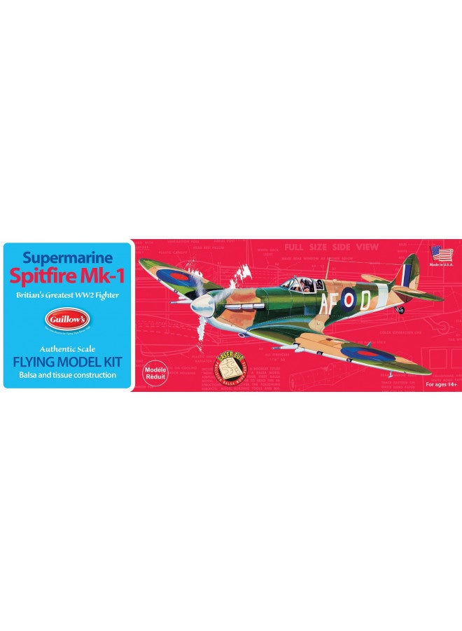 Guillow's Spitfire Model Kit - Image 1