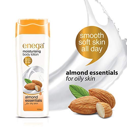 Enega Moisturizing Body LotionPack Of 3500 ML Each AlmondAloveraSoya - Image 3
