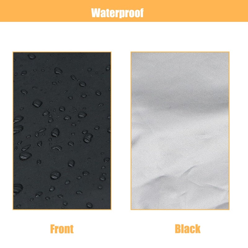 Pemaly 55 Gallon Drum Cover,Stretchable Adjustable Drum Cover with Drawstring Water Storage Barrel for Water Rain Barrel and Trash Can Waterproof - Image 4